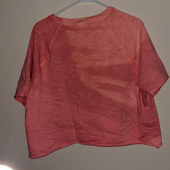 Pink Victoria’s Secret oversized crew neck casual top Sz L - Picture 6 of 12